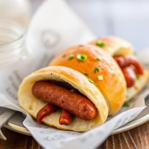 Boerewors Rolls - a South African sausage served in a bread roll
